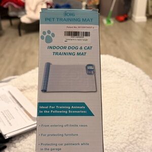 Blue Indoor Dog & Cat Training Mat